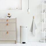 Brabantia Çöp Kutusu 30 litre Newicon Pedallı Beyaz 111785
