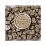 Mühür Mumu Eritme Kalp Boncuk Paket Model No: 407 SATEN KARAMEL