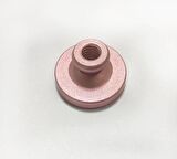Mührü Mumu Damga 30mm Yuvarlak Boş Alüminyum Rose Gold Eloksal Kafa