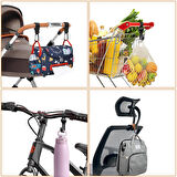 tarix Puset Kancası Bebek Arabası Askı Aparatı 2'li