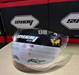 TEX 501 Sway (706-701-715-702B-617-720) Motosiklet Yarım Kask Vizörü Şeffaf Kask Camı