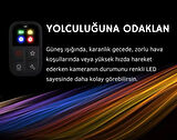 GoPro Hero için kablosuz Akıllı Uzaktan Kumanda 12/11/10/9/8/Max LED Renkli Ekran Pil 50 M Kontrol Bilek Kayışı USB kablosu