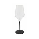 Wanelli Wn1172 Ballet Siyah Ayklı Büyük Su Bardak 6 Lı 520 Ml