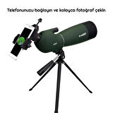 TriLine SVBONY SV28 75X Zoom Teleskop Monoküler Su Geçirmez Dürbün