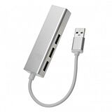 TriLine Aluminyum USB to RJ45 Ethernet + USB 3 Port HUB Çoklayıcı
