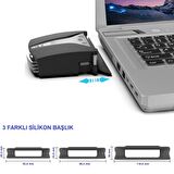 UpWay GT202 IETS Notebook Laptop Vakum Soğutucu Fan Dijital Göstergeli Hızlı Soğutma