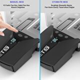 UpWay GT202 IETS Notebook Laptop Vakum Soğutucu Fan Dijital Göstergeli Hızlı Soğutma