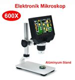 TriLine 600X Dijital 4.3 inç LCD Ekranlı HD USB Mikroskop
