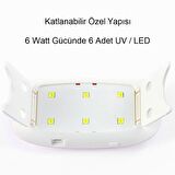 TriLine Sun Mini 6 Watt Usb UV LED Tırnak Oje Kurutma Makinesi