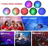 TriLine Lazer Galaxy Yıldızlı Gökyüzü Projektör Gece Lambası