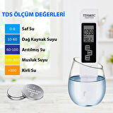 HyMark 3in1 Dijital TDS Su Kalitesi pH Değeri Sıcaklık Ölçüm Cihazı