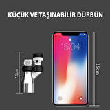 TriLine 8x20 HD Çözünürlük 1000m Görüş Taşınabilir Metal Monoküler Mini Cep Dürbün