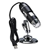 TriLine 1600X Zoom 2MP USB Dijital Mikroskop 8 Ledli Kamera
