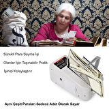 HyMark Kağıt Para Sayma Makinesi Mini Taşınabilir UV Lamba Sahte Para Kontrol