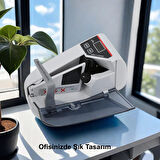 HyMark Kağıt Para Sayma Makinesi Mini Taşınabilir UV Lamba Sahte Para Kontrol