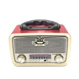 Gaman Everton RT-301 Bluetooth-USB-SD-FM Şarjlı  Nostaljik Radyo