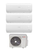 Bosch Multi Split İnverter Klima 27000 Btu 1 Dış + 3 İç Ünite 9000 + 9000 + 9000 Btu