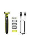 QP2824/10 Oneblade Yüz ve Vücut Şekilendirici Lime Yeşili / Siyah