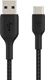 Belkin Type-c Örgülü Data & Hızlı Şarj Kablo 2m-siyah CAB002BT2MBK