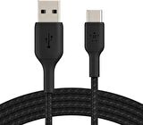 Belkin Type-c Örgülü Data & Hızlı Şarj Kablo 2m-siyah CAB002BT2MBK