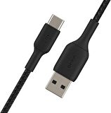 Belkin Type-c Örgülü Data & Hızlı Şarj Kablo 2m-siyah CAB002BT2MBK