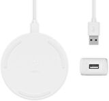 Belkin 10W Kablosuz Şarj+Qc3 Duvar Şarjı Beyaz WIA001VFWHT