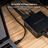 Belkin USB-C Çift Ekran Bağlantı İstasyonu (85W Güç Dağıtımı, HDMI, USB-A 3.1 Gen 1, USB-C, USB C Dizüstü Bilgisayar için Ses - Teşhir