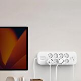 Belkin SRB003VF2M USB-C-USB-A 8x Akım Korumalı Priz 2M