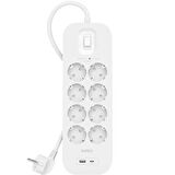 Belkin SRB003VF2M USB-C-USB-A 8x Akım Korumalı Priz 2M