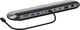 Belkin 11'i 1 Arada Evrensel USB-C Pro Bağlantı İstasyonunu - INC014btSGY