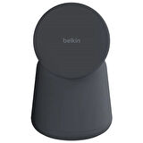 Belkin BoostCharge Pro Kablosuz 2'si 1 arada MagSafe (15 W) Şarj İstasyonu - Siyah