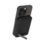 Belkin BoostCharge Pro MagSafe Qi2 15W 8000 mAh Powerbank Stand, Siyah