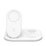 Belkin WIZ029VFWH Qi2 15W 3-1 Magsafe Şarj Cihazı -Beyaz