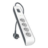 Belkin BSV400VF2M-V2 Surgemaster 2M 4'lü Akım Korumalı Priz