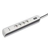 Belkin BSV401VF2M-V2 4'lü 2M Akım Korumalı Priz + 2'li 2.4A USB Girişi