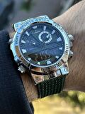 NAVİFORCE YENİ MODEL DİJİTAL ANALOG ALARMLI AYDINLATMALI 2 YIL GARANTİLİ ERKEK KOL SAATİ