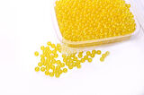 Su Kabağı Boncuğu 4 mm  Deliksiz 35 GR Sarı Renk