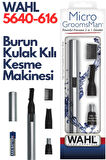 Wahl 2'li Seyahat Seti(3615-1016 Seyehat Tipi Traş Makinası + 5640-616 Burun Kulak Kılı Kesme Makin