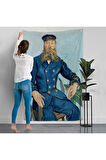 Vincent van Gogh Postacı Joseph Roulin’in Portresi Duvar Örtüsü - Postes - Postman-7460