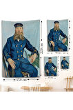 Vincent van Gogh Postacı Joseph Roulin’in Portresi Duvar Örtüsü - Postes - Postman-7460