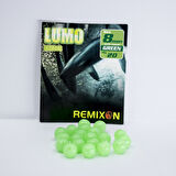 Remixon 8mm Yuvarlak Soft 20 Adet Boncuk Yeşil