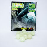 Remixon 10mm Yuvarlak Soft 10 Adet Boncuk Yeşil