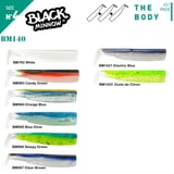 Fiiish Black Minnow BM140/4 3X Gövde Silikon Yem BM031 Blue