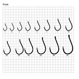 Sasame Chinu Ringed F-724 Black Nickel İğne