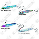 Daiwa Samurai R 7,5cm 20gr Jig Yem PH Zebra Glow