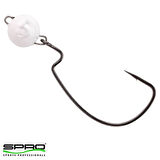 Spro Rigged Bottom #2/0 Hareketli Glow Jig Head 7gr