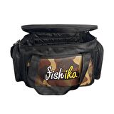 Fishika Tackle Bag Camouflage Black Balıkçı Malzeme Çantası