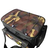 Fishika Tackle Bag Camouflage Black Balıkçı Malzeme Çantası