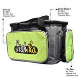 Fishika Tackle Bag Green Grey Balıkçı Malzeme Çantası