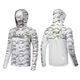 Ryuji UV Performance Fish Wave Boyunluklu T-Shirt L
